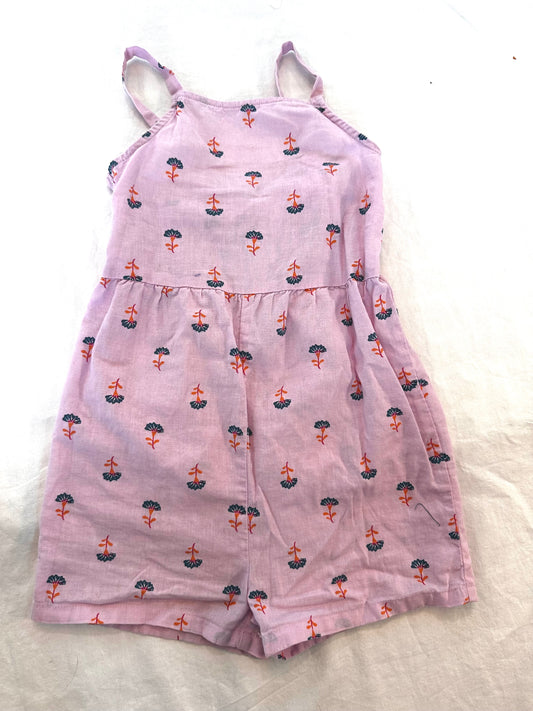 #30 Carters Woven Romper - EUC - 4T