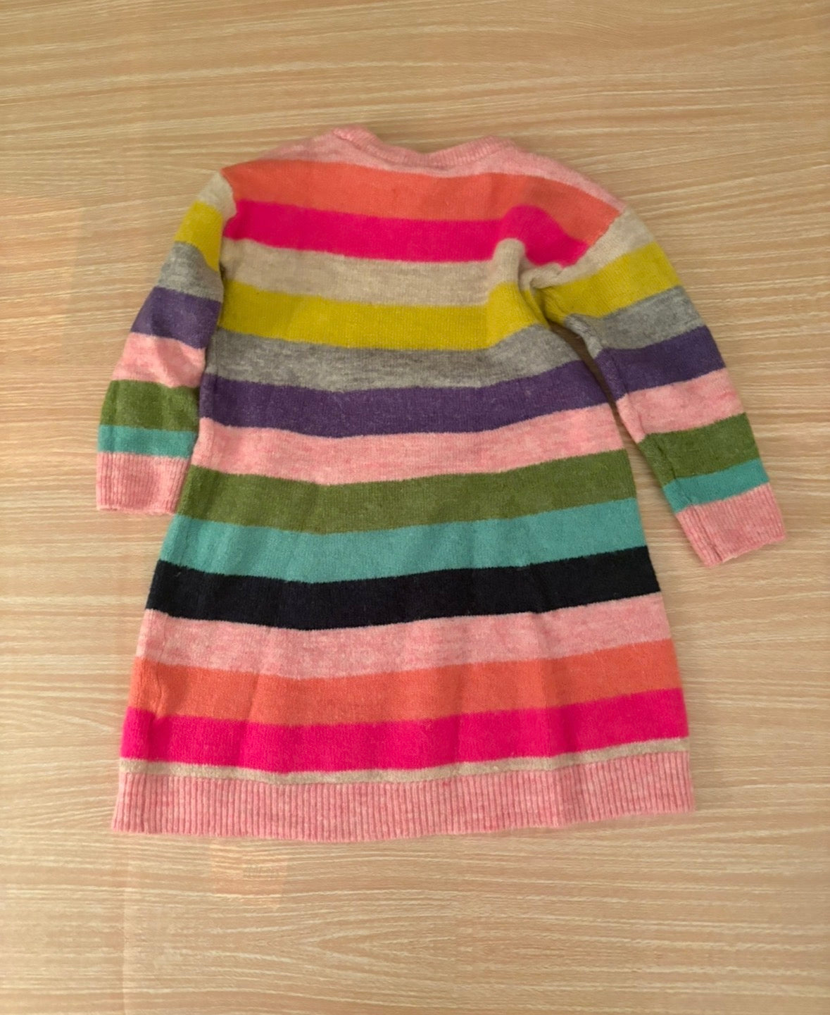 Seller 196 Baby Gap Girls Stripped Sweater Dress Size 3T