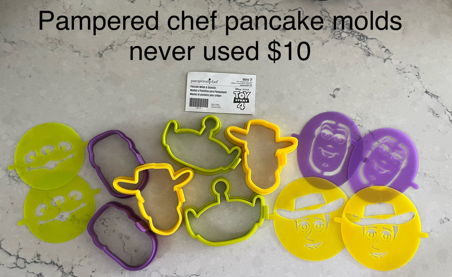 3b Toy Story Pancake molds