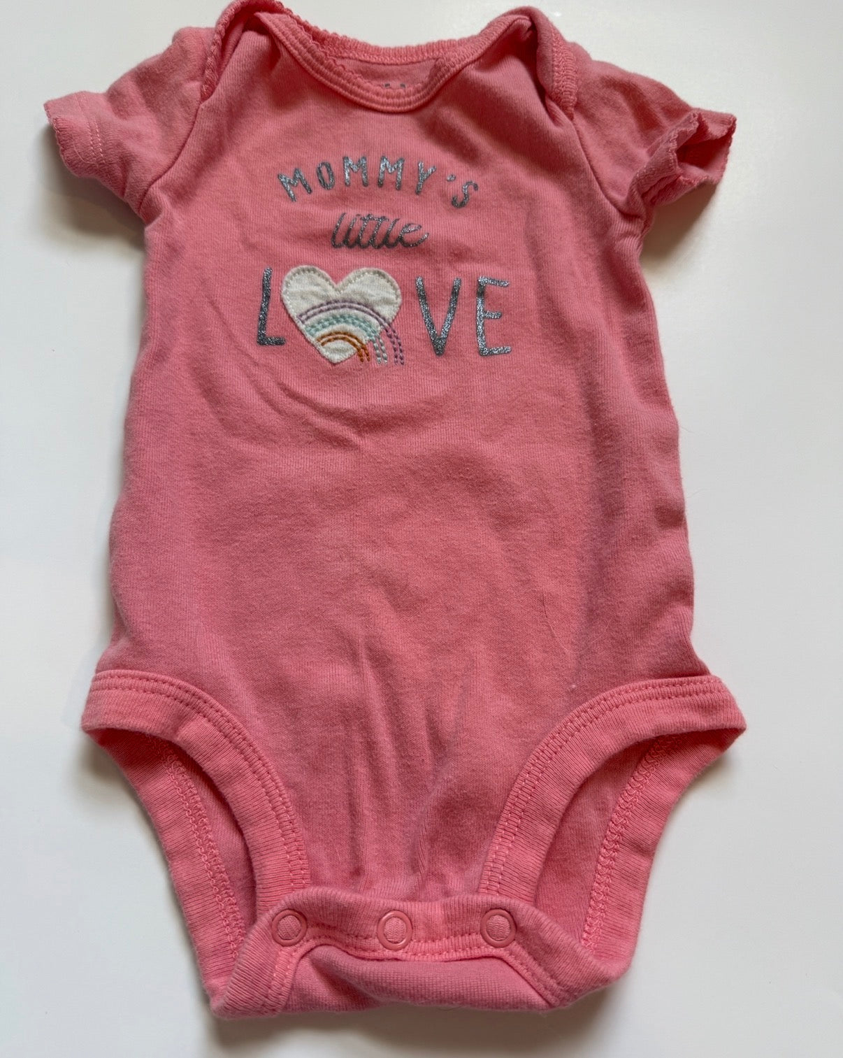 #116 Carter’s onesie bundle (5) girls 3 months