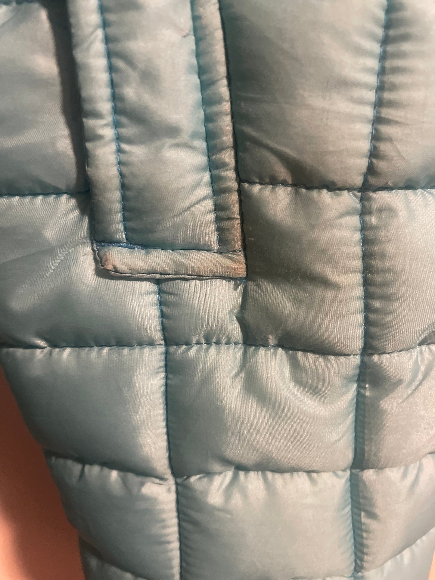 #177 Snozu 24 Month Blue and Pink Lined Girl's Snowsuit (runs big)