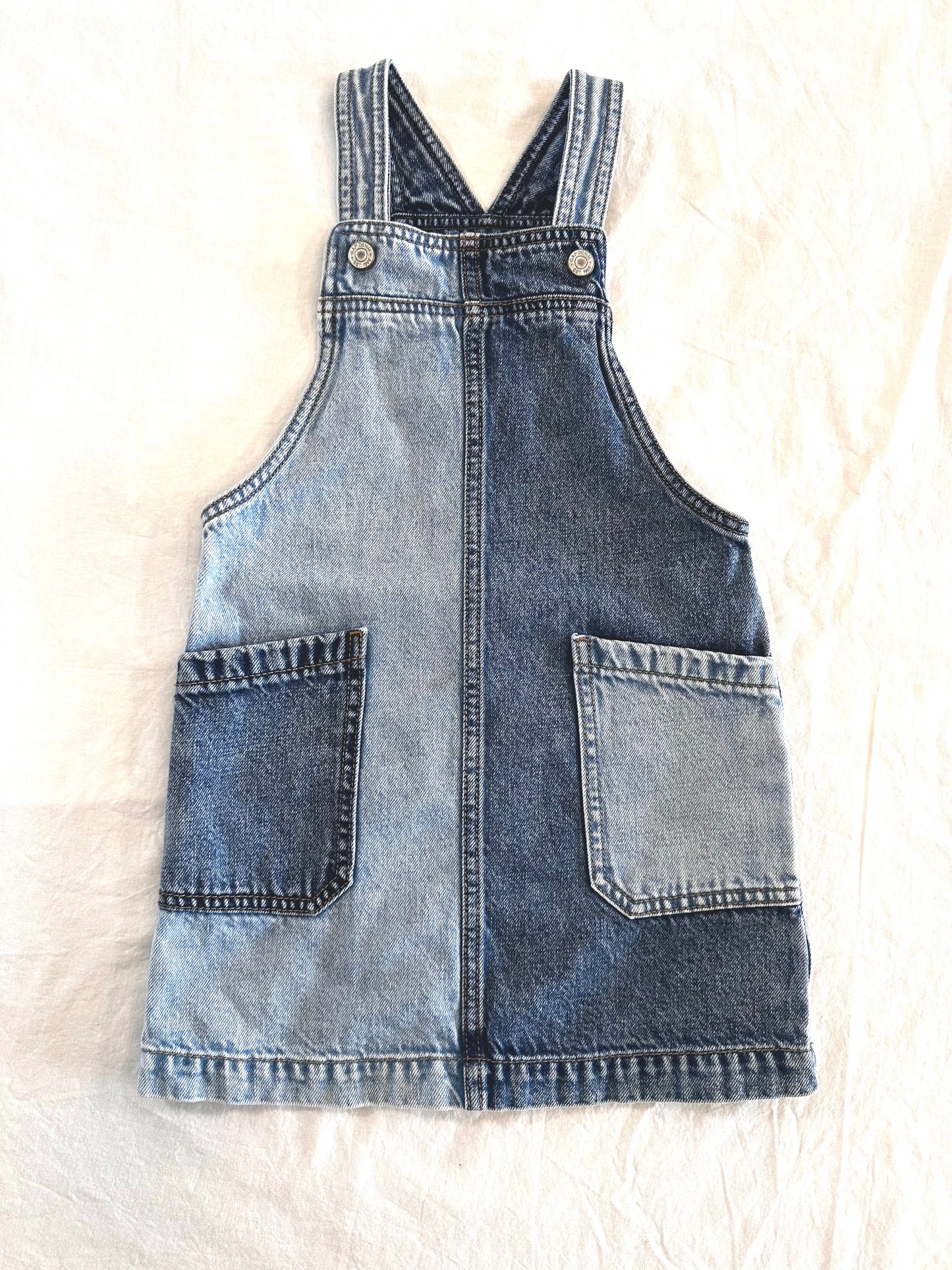 #30 Gap Denim Overall Dress - EUC - 4Y