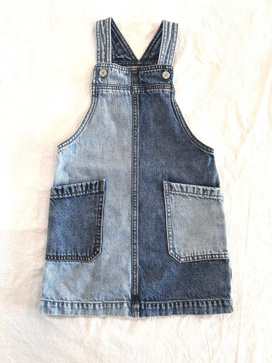 #30 Gap Denim Overall Dress - EUC - 4Y