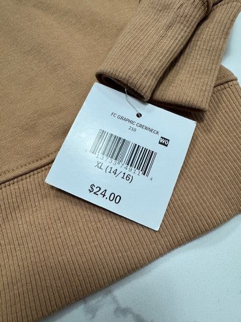 #222 Boys XL Soft Crewneck NWT