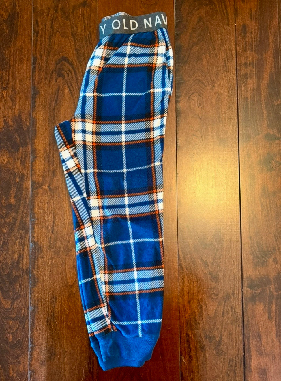 #28 Old Navy Plaid Fleece PJ Pants - Boys Small 6/7