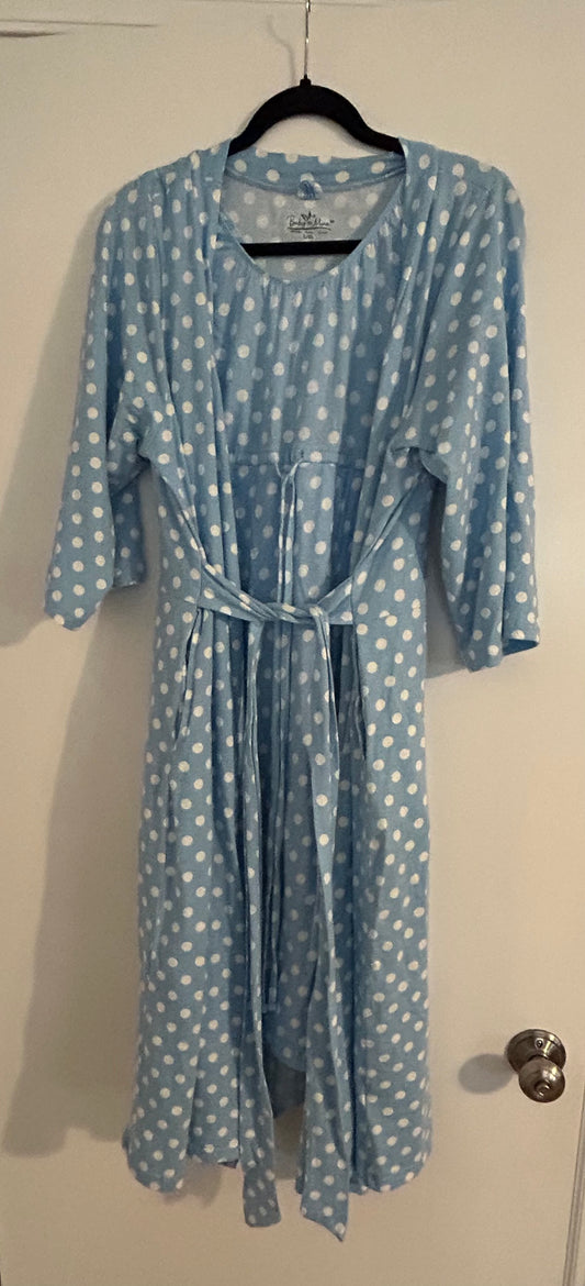 #27 Receiving Robe for baby boy