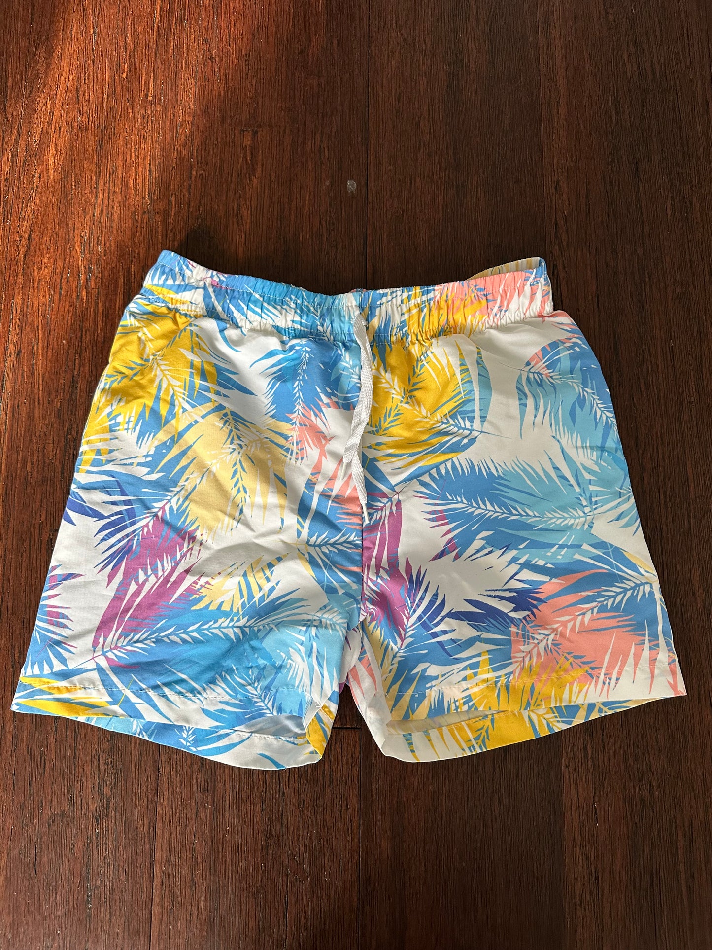 Shein Tropical Swim Trunks, Boys Size 6/7, VGUC