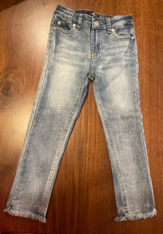 #177 7 for All Mankind Girls Jeans Size 4