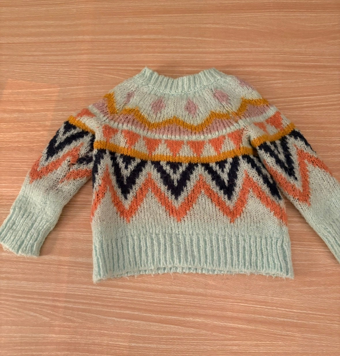 Seller 196 Toddler Girl 3T Cat & Jack Multi color Sweater