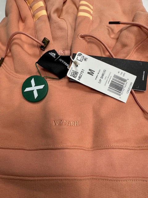 #222 Women's Adidas x Ivy Park Ivy Shrug Crop Hoodie L