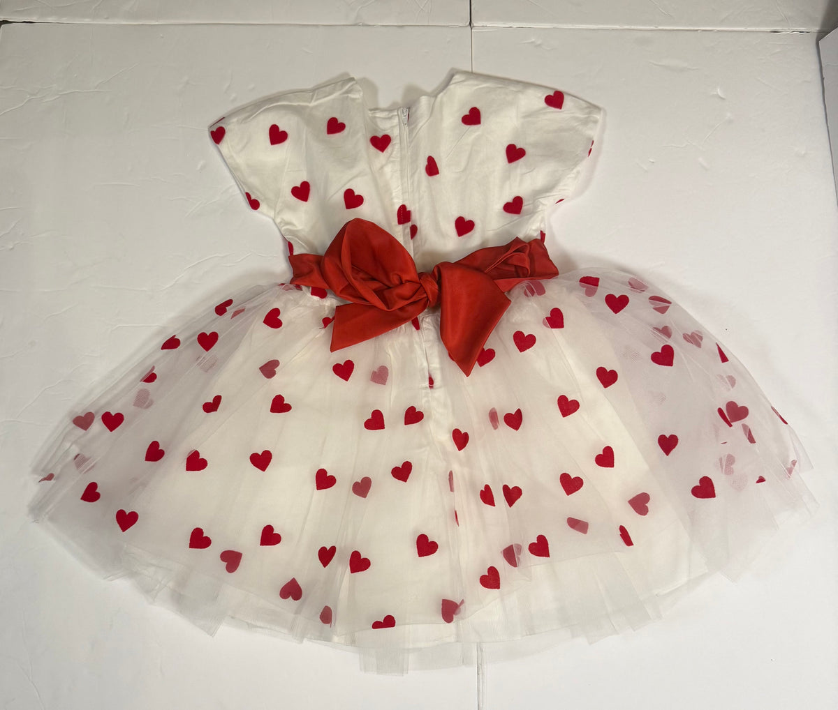 #141 Girl 5 Only Little Once NWOT Heart Tulle Twirl Dress 1 of 2 available