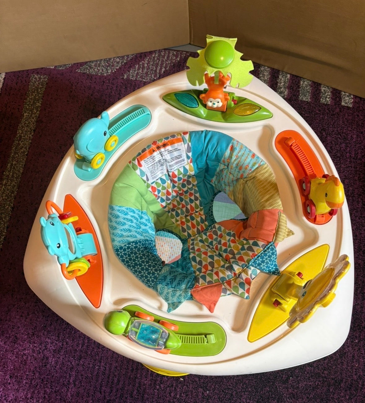 Seller #196 Infantino Baby Sit, Spin, Stand Entertainer