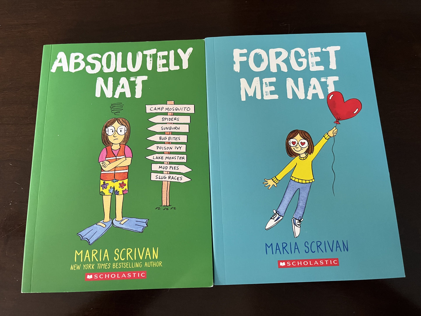 #124 Absolutely Nat & Forget Me Nat Graphic Novels - set of 2