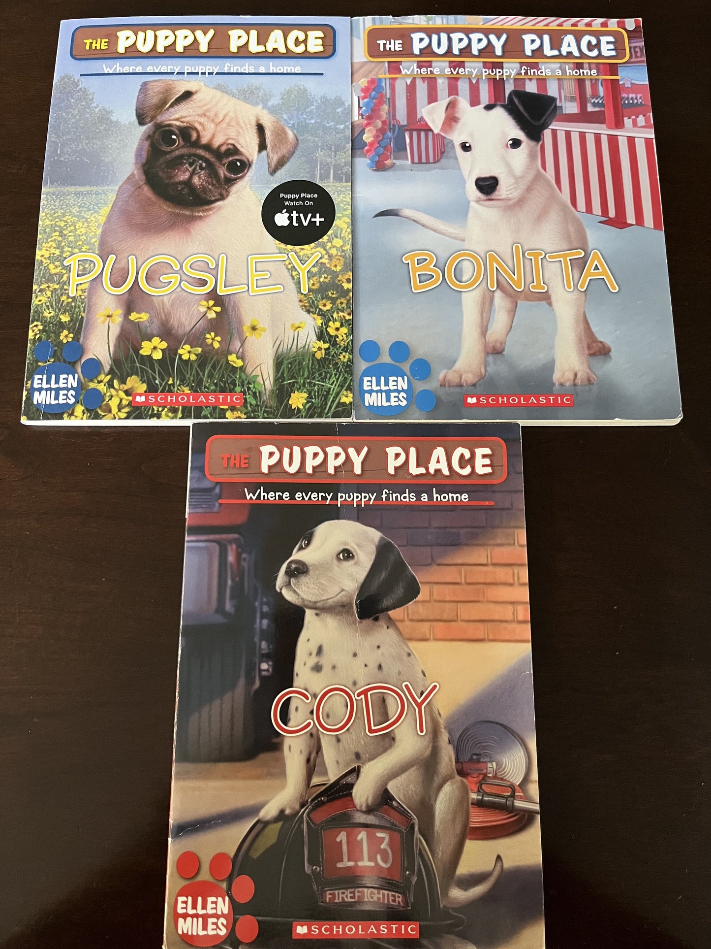#124 The Puppy Place Chapter Books - set of 3