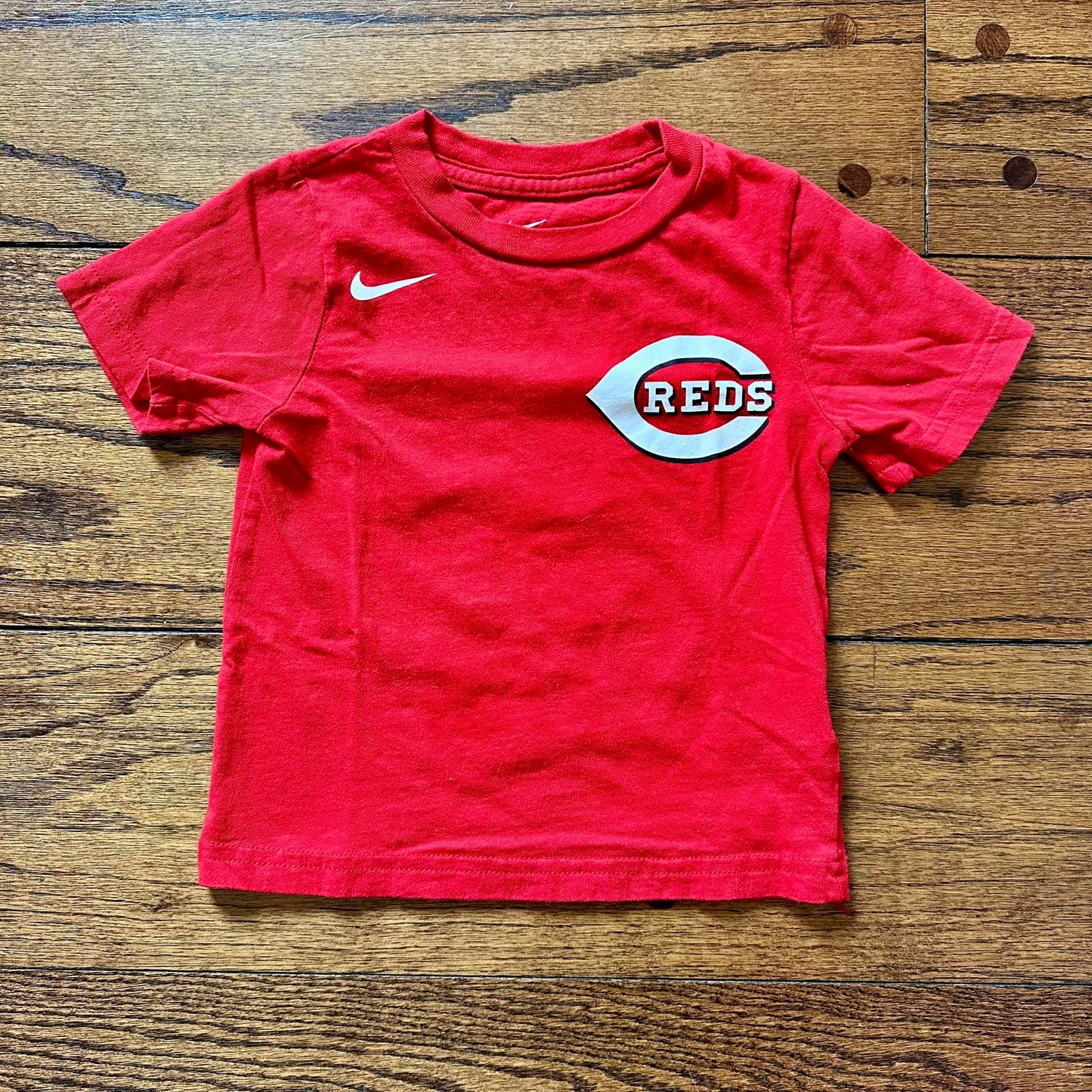 #95 EUC Boys / Gender Neutral Nike Cincinnati Reds "Stephenson" Jersey Tshirt, size 2T