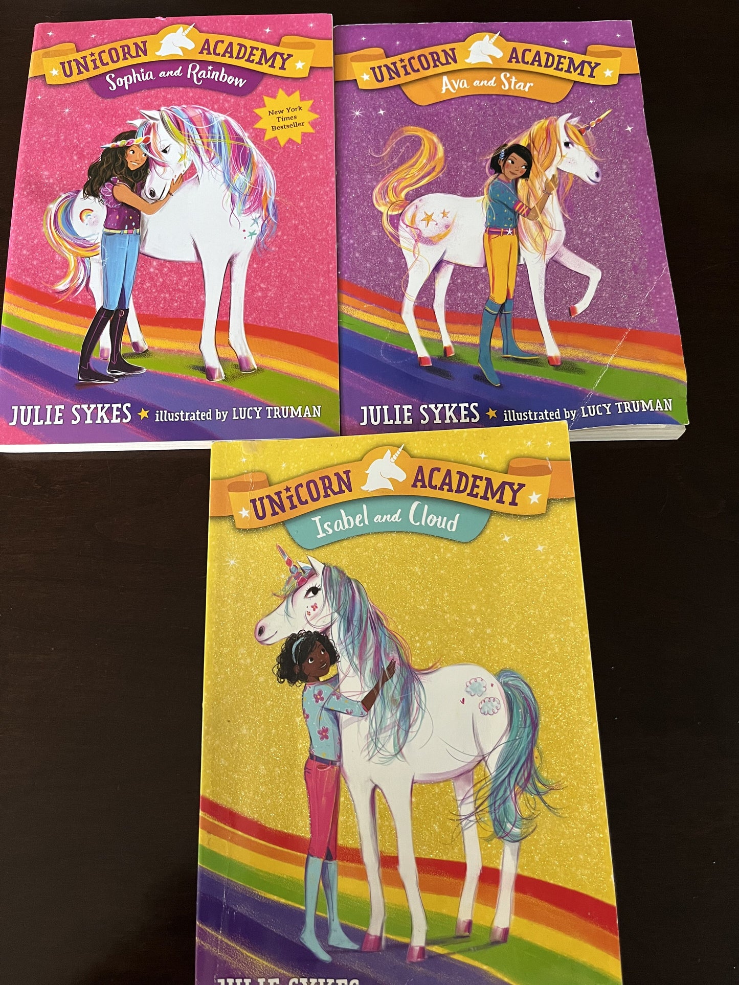 #124 Unicorn Academy Chapter Books - #1, 3 & 4