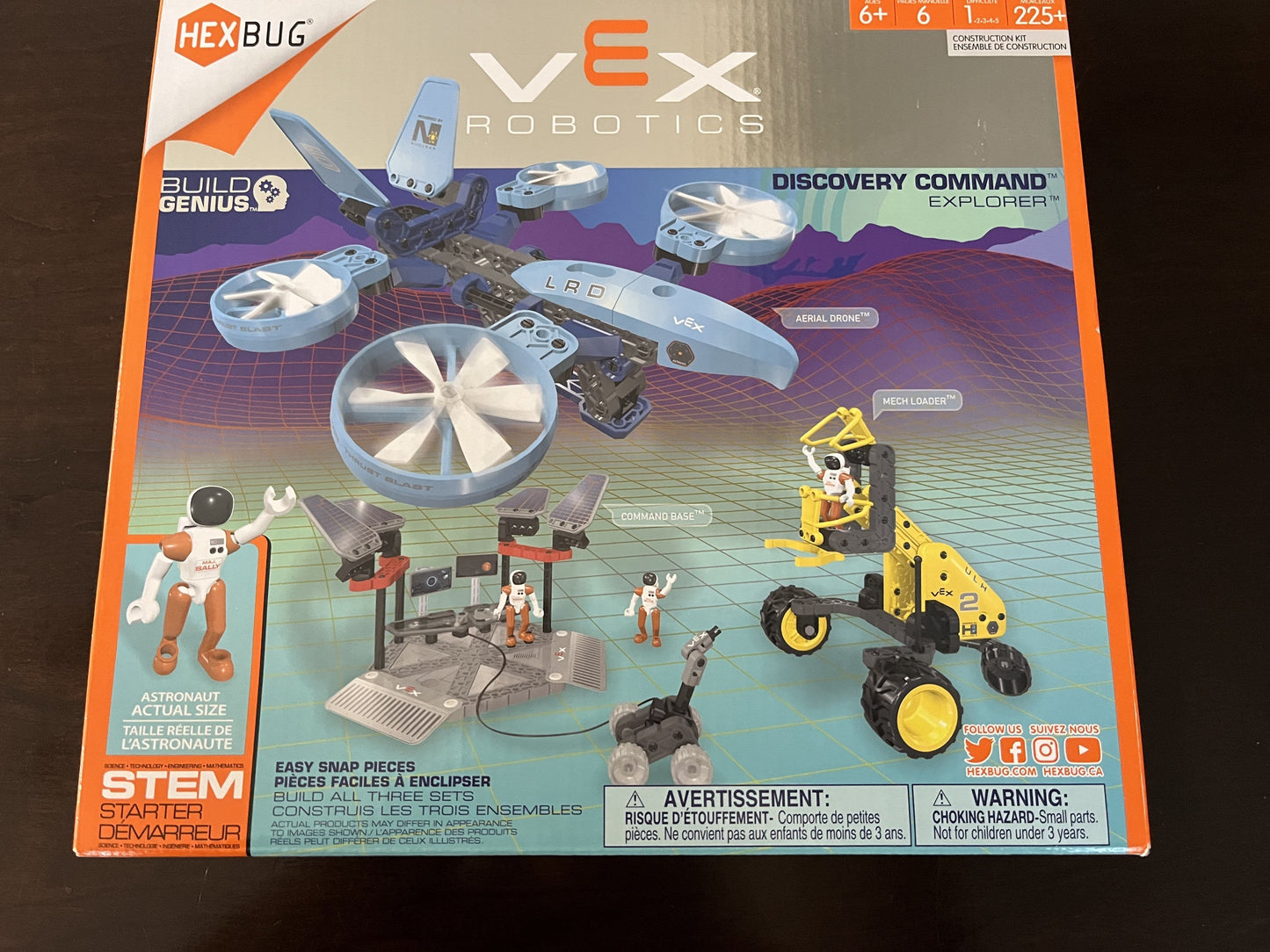 #124 Hexbug Vex Robotics Discovery Command Explorer
