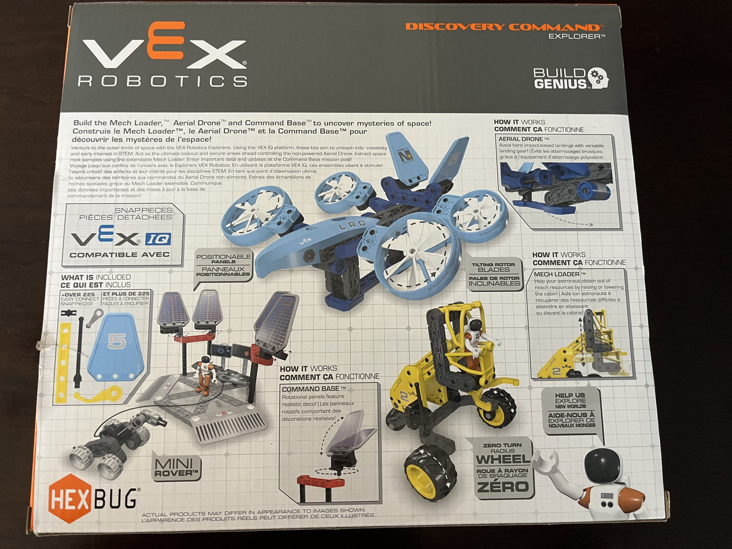 #124 Hexbug Vex Robotics Discovery Command Explorer