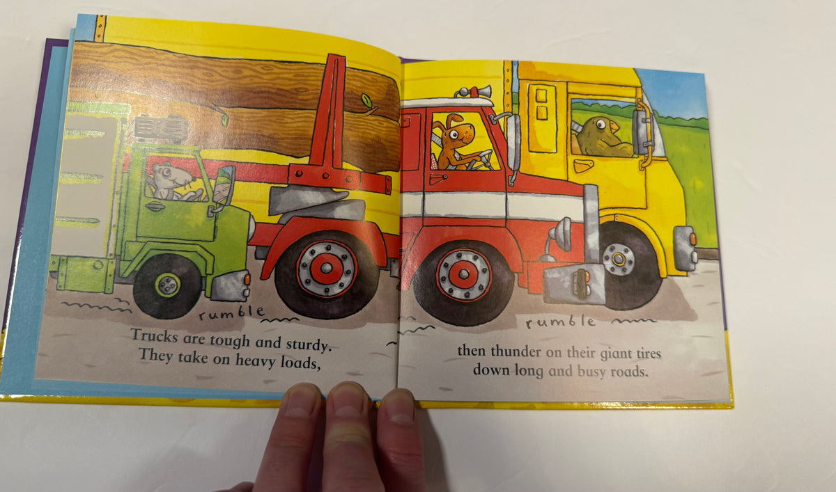 #141 Set of 10 Amazing Machine Books by Tony Mitton and Ant Parker- Including ambulances,diggers, rockets, subs, cars, trucks, boats, airplanes, trains, tractors