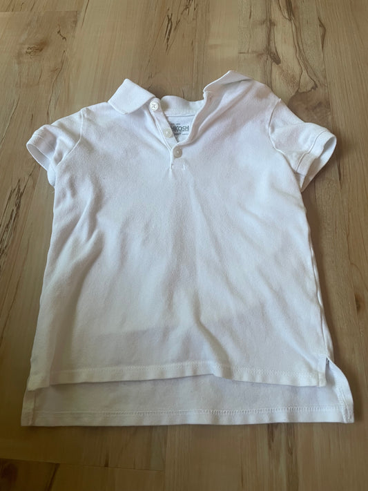 Seller 202 - Osh Kosh - white shirt - size 5