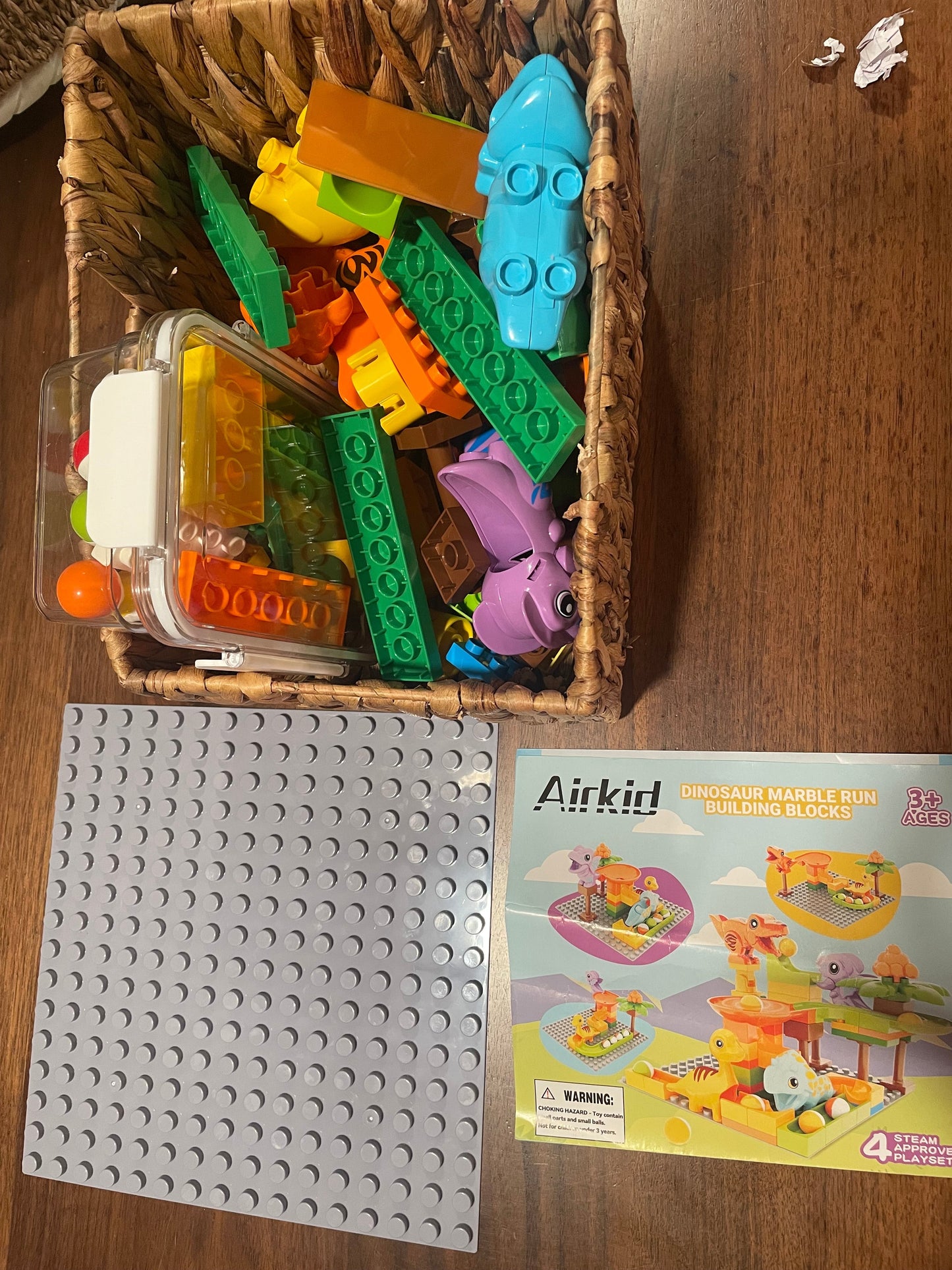 #177 Dinosaur Marble Run (Containers Not Included)