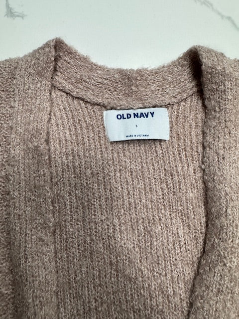 #222 Old Navy Women's S Light Pink Soft Cardigan NWT
