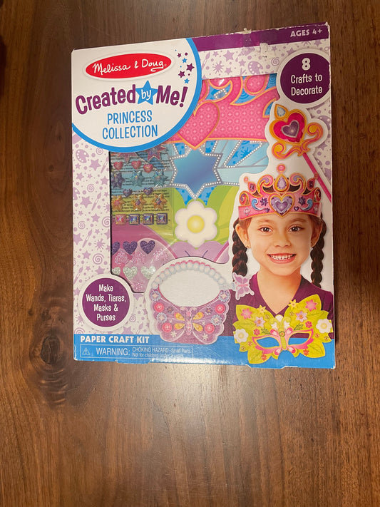 #177 Melissa and Doug Princess Craft Unopened