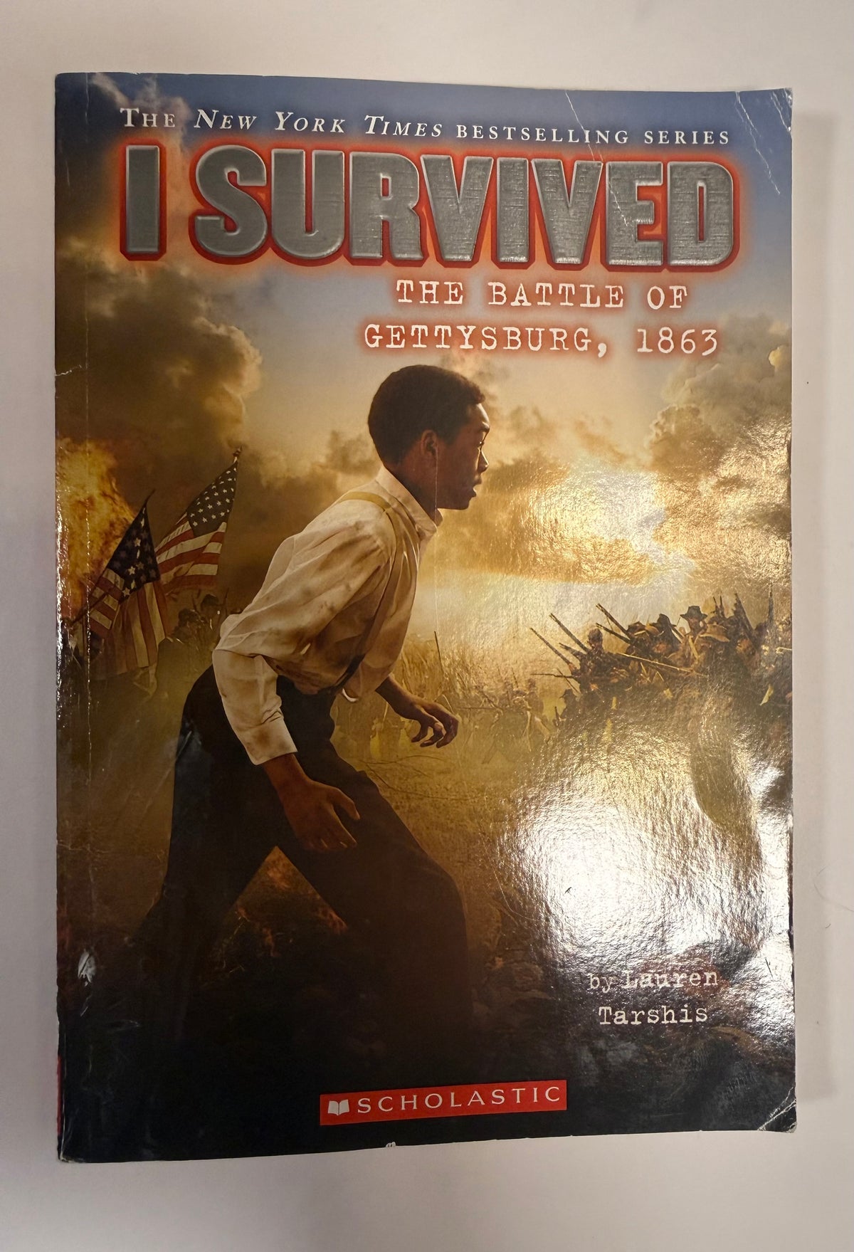 #141 Set of I survived novels -San Fran earthquake, grizzlies, Gettysburg, and great Chicago fire