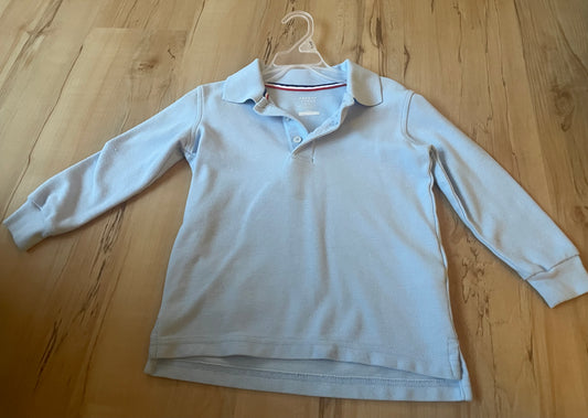 Seller 202 - French Toast - light blue long sleeved shirt - size 4/5