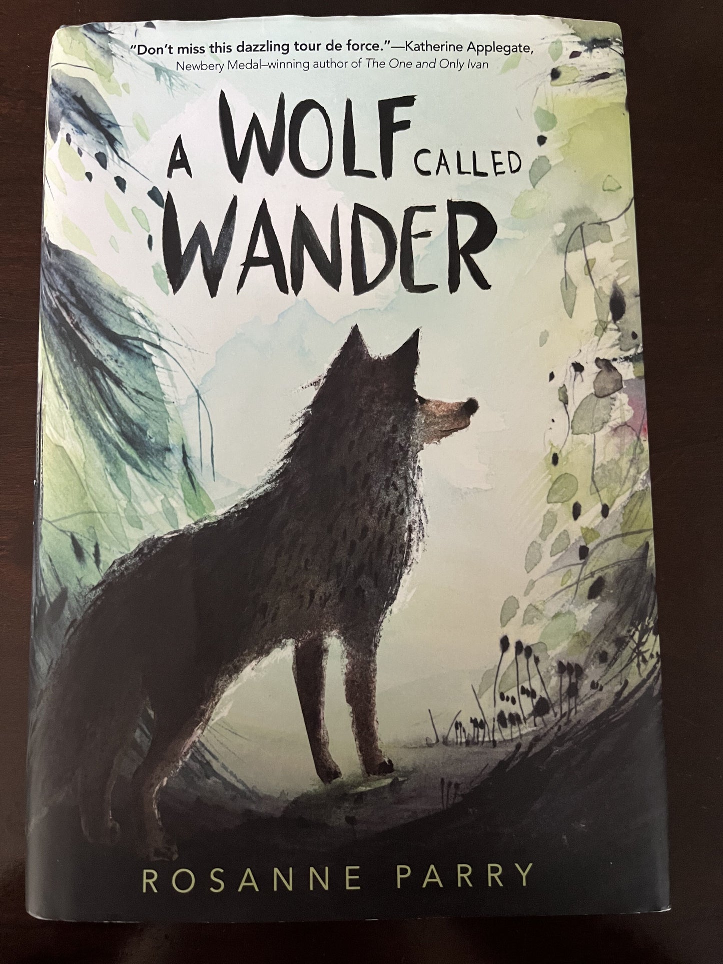 #124 A Wolf Called Wander Hardcover Book