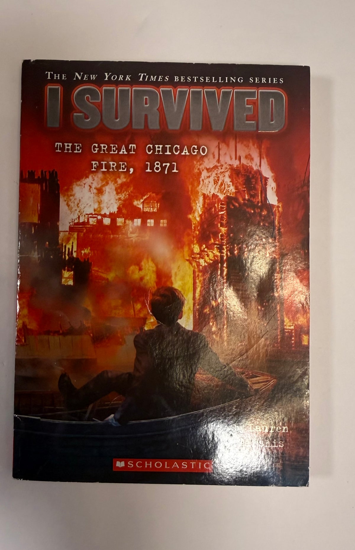 #141 Set of I survived novels -San Fran earthquake, grizzlies, Gettysburg, and great Chicago fire
