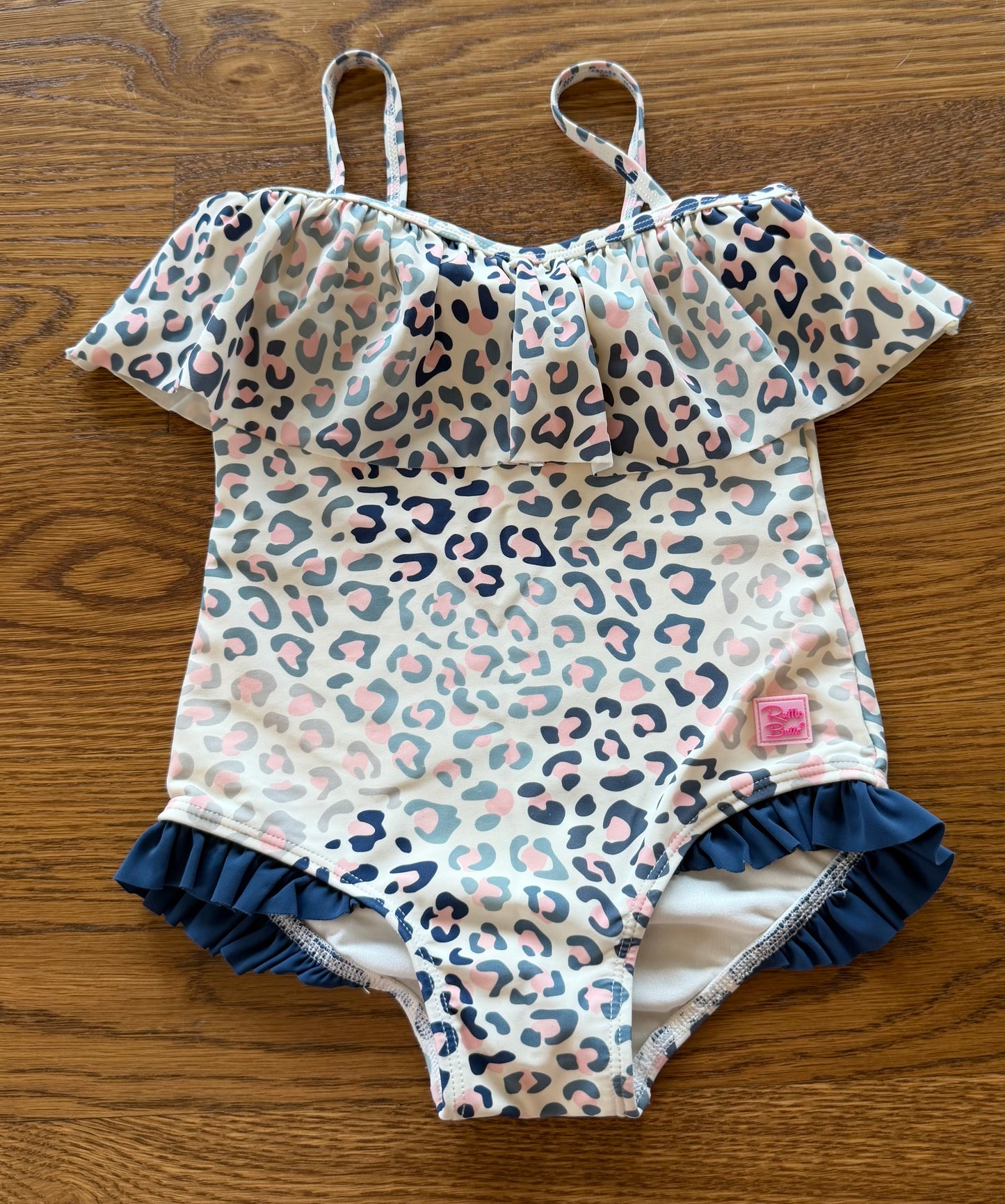 52 - Girls 4T Ruffle Butts Bathing Suit -