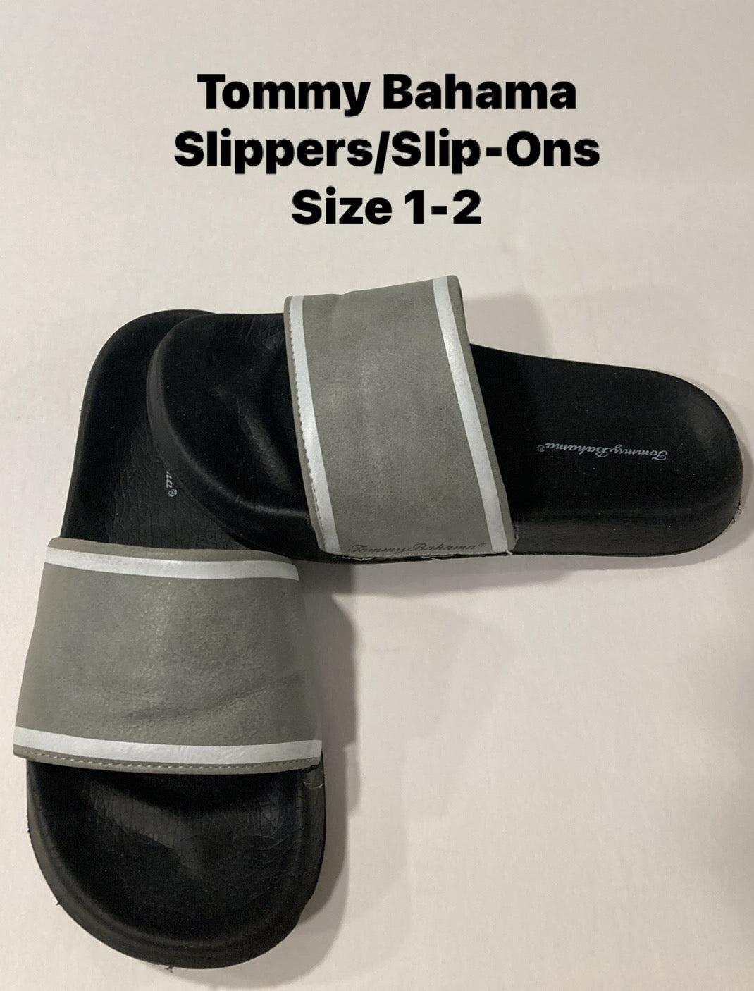 #1-Tommy Bahama Slippers/Slip-Ons Size 1-2