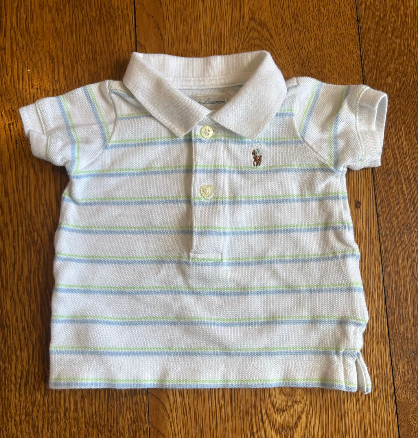 Seller 98 Boys 3m Ralph Lauren Striped Polo Shirt