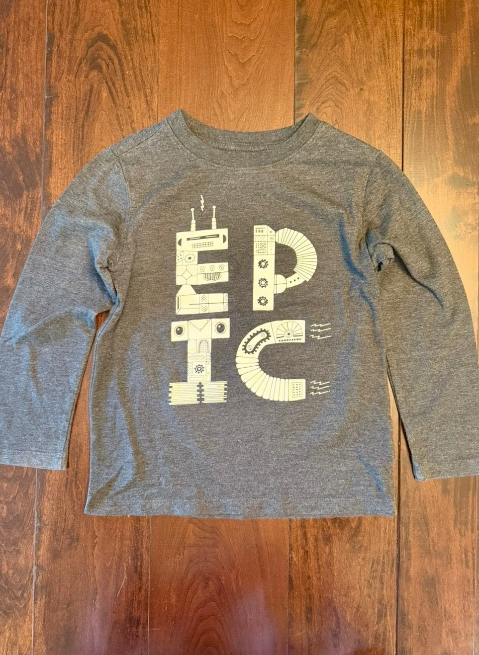 #28 Cat & Jack EPIC Long Sleeved Tshirt - Boys XS 4/5