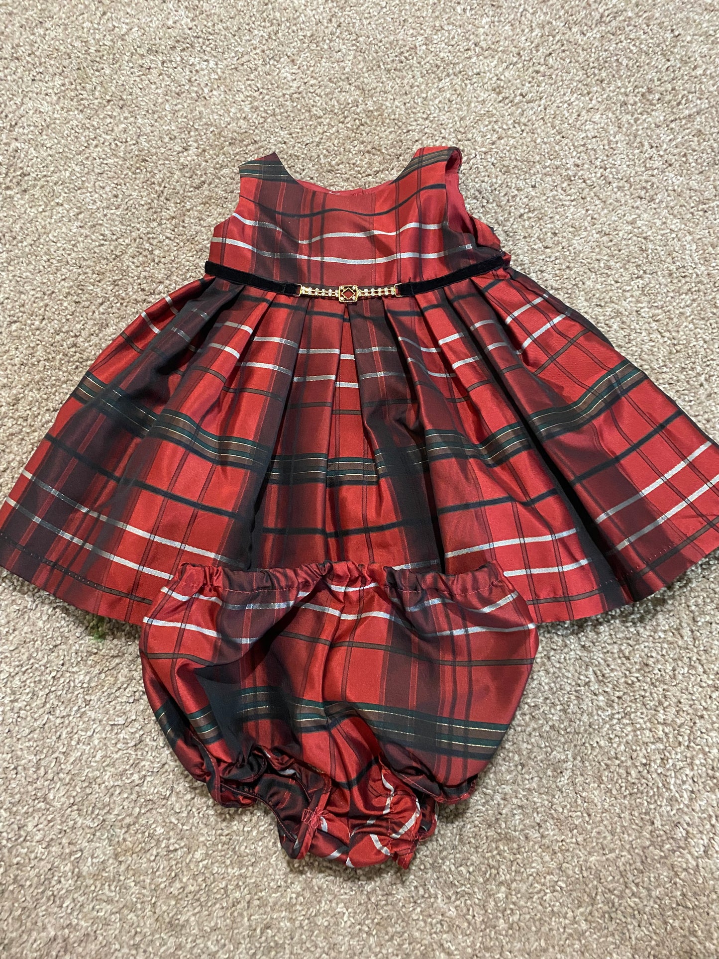 12 Month Pippa and Julie Christmas Dress + Sweater