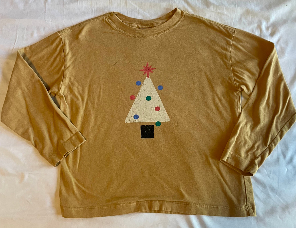Seller #73 Hanna Andersson Christmas Tree Long Sleeve Tee Boys Size 120/6-7