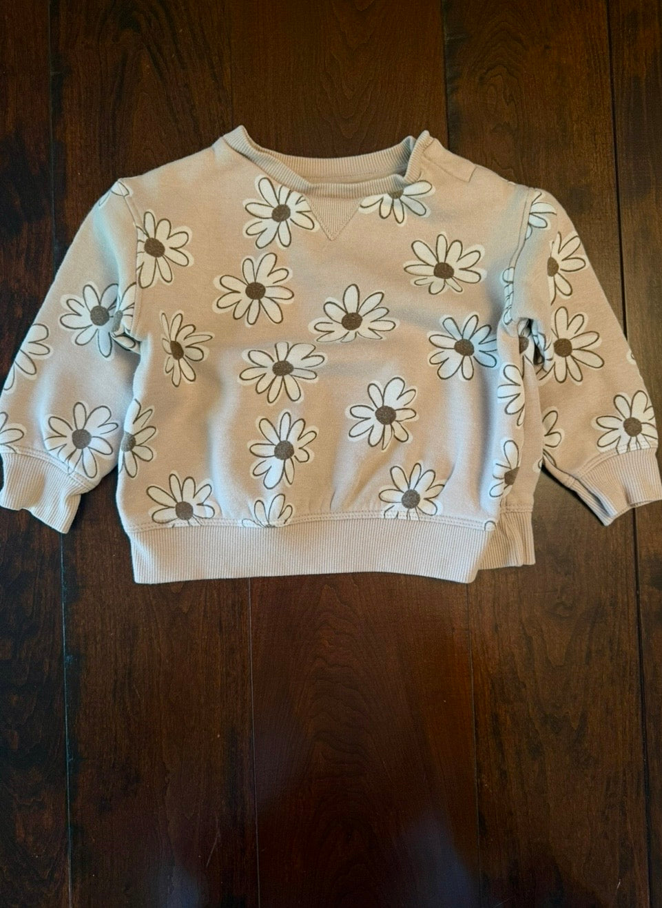 #28 Little Co. Floral Crewneck - Girls 18 Months