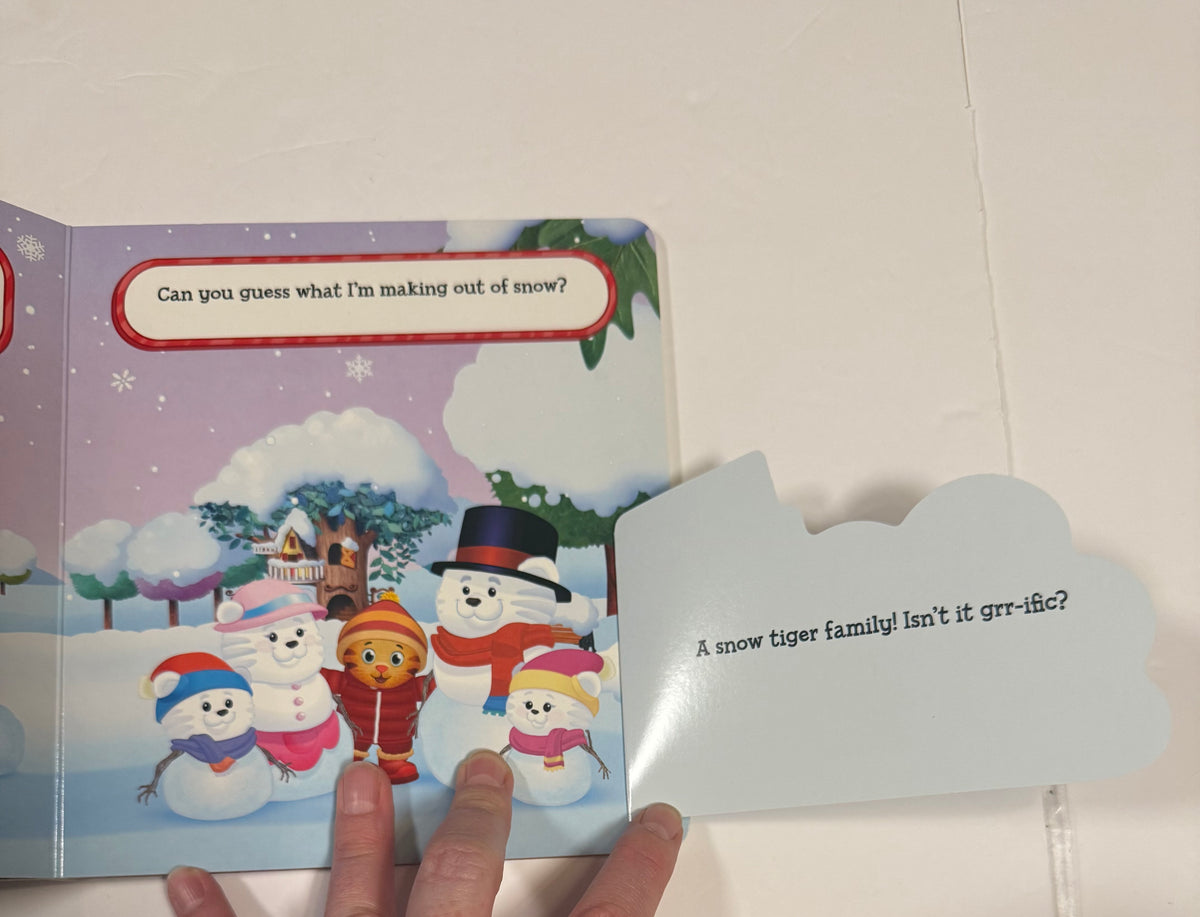 #141 Daniel Tiger Holiday Bundle / 2 Lift the flap Halloween and Merry Christmas and 1 board book Nutcracker