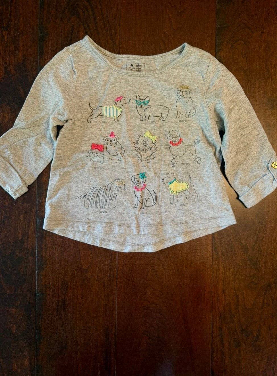 #28 Gap Dog Shirt - Girls 2T