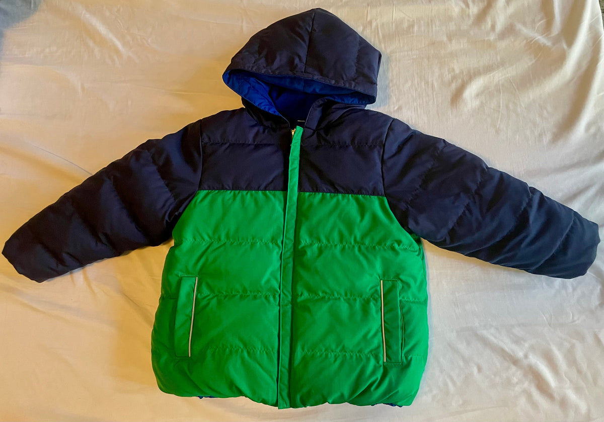 Seller #73 Hanna Andersson Reversible Puffer Jacket Boys Size 110/5