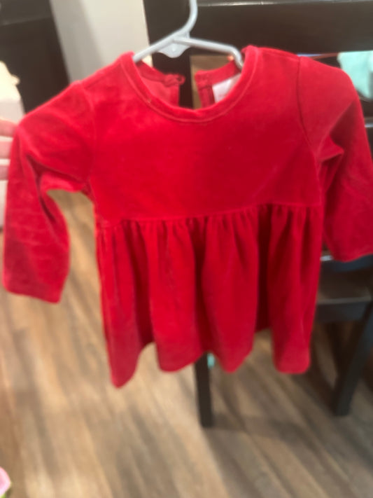 #24 12-18 months Hanna Andersson velvet dress