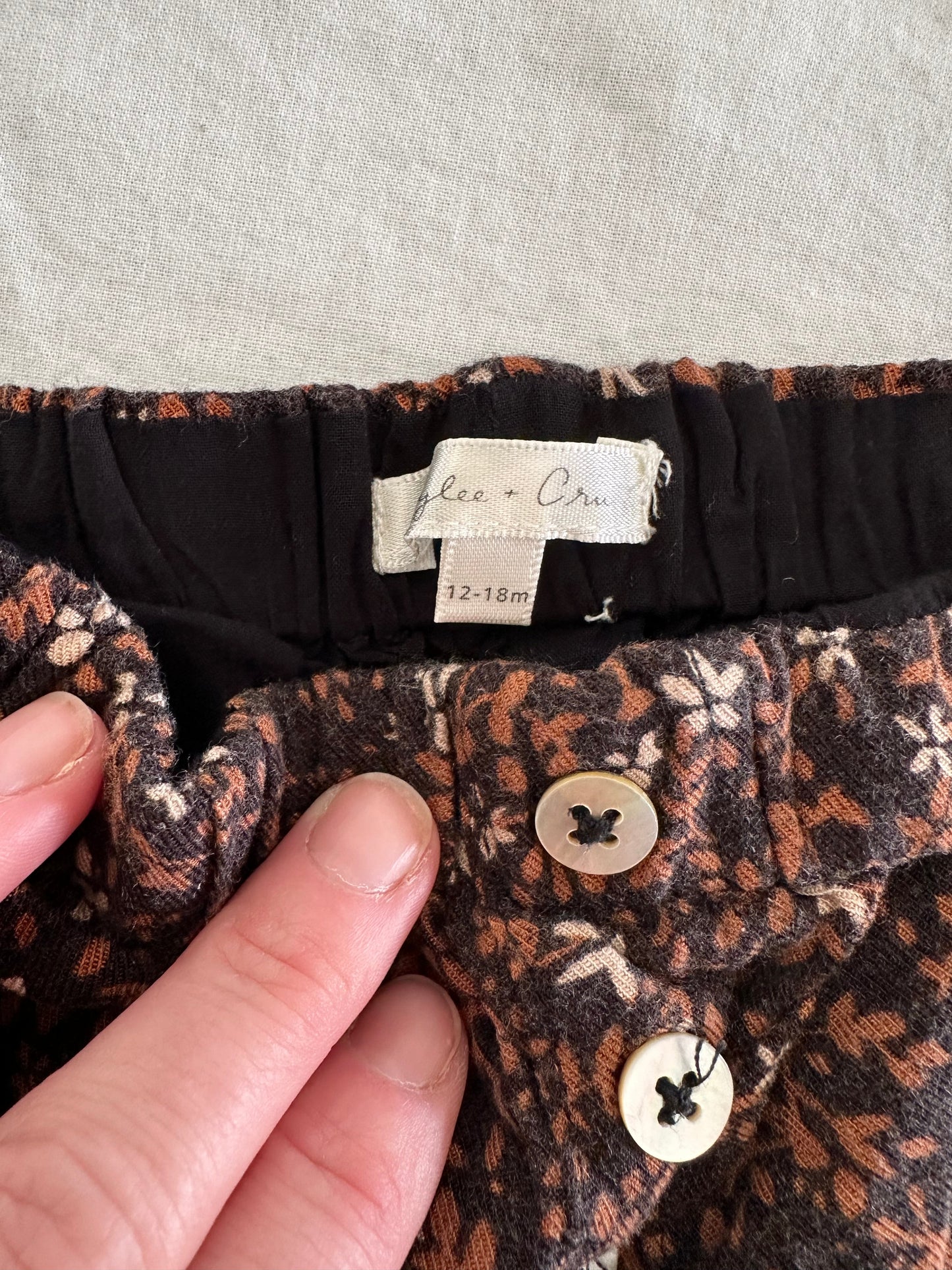 #30 REDUCED Rylee & Cru Bubble Shorts - EUC - 12-18M