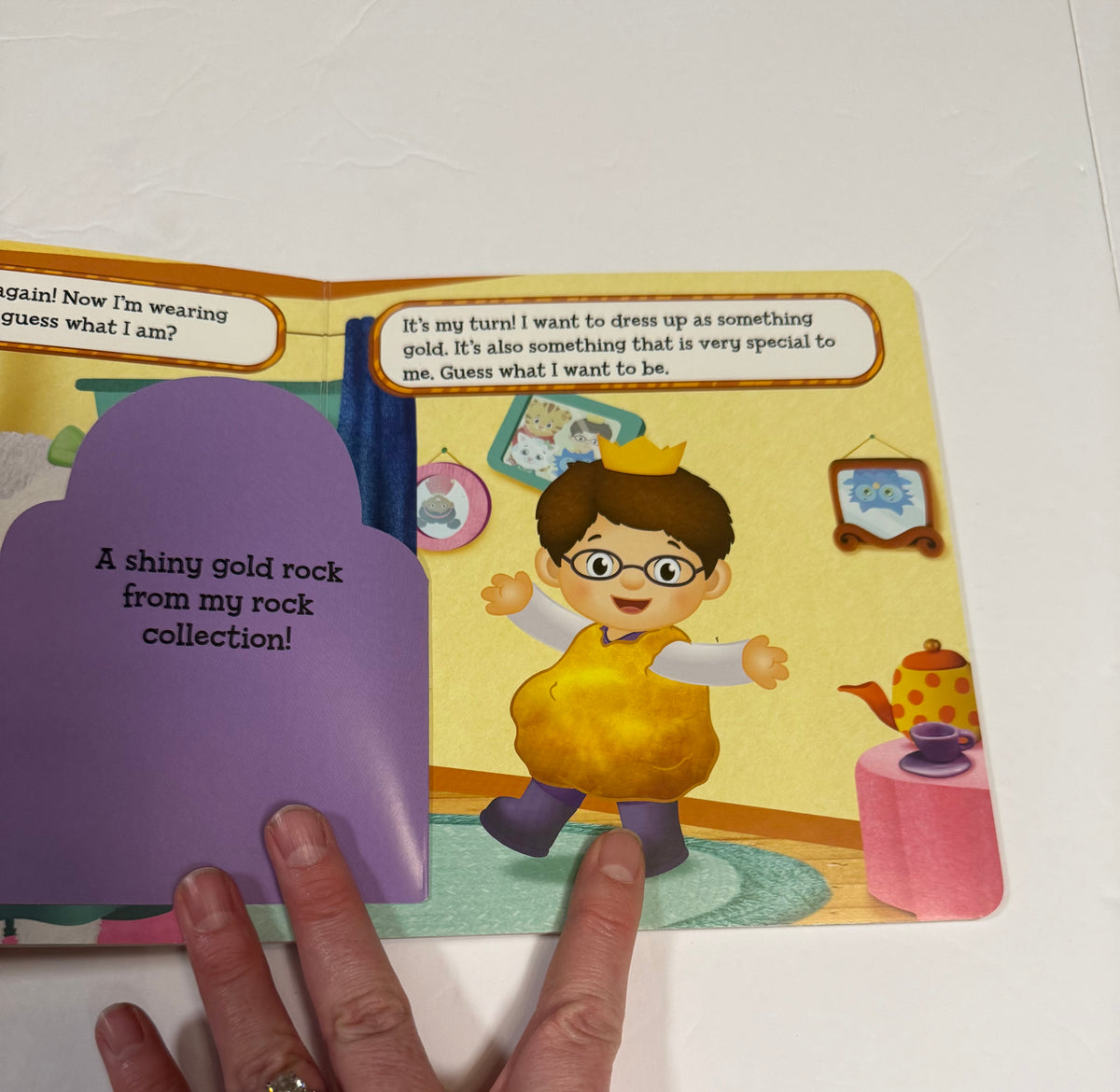 #141 Daniel Tiger Holiday Bundle / 2 Lift the flap Halloween and Merry Christmas and 1 board book Nutcracker