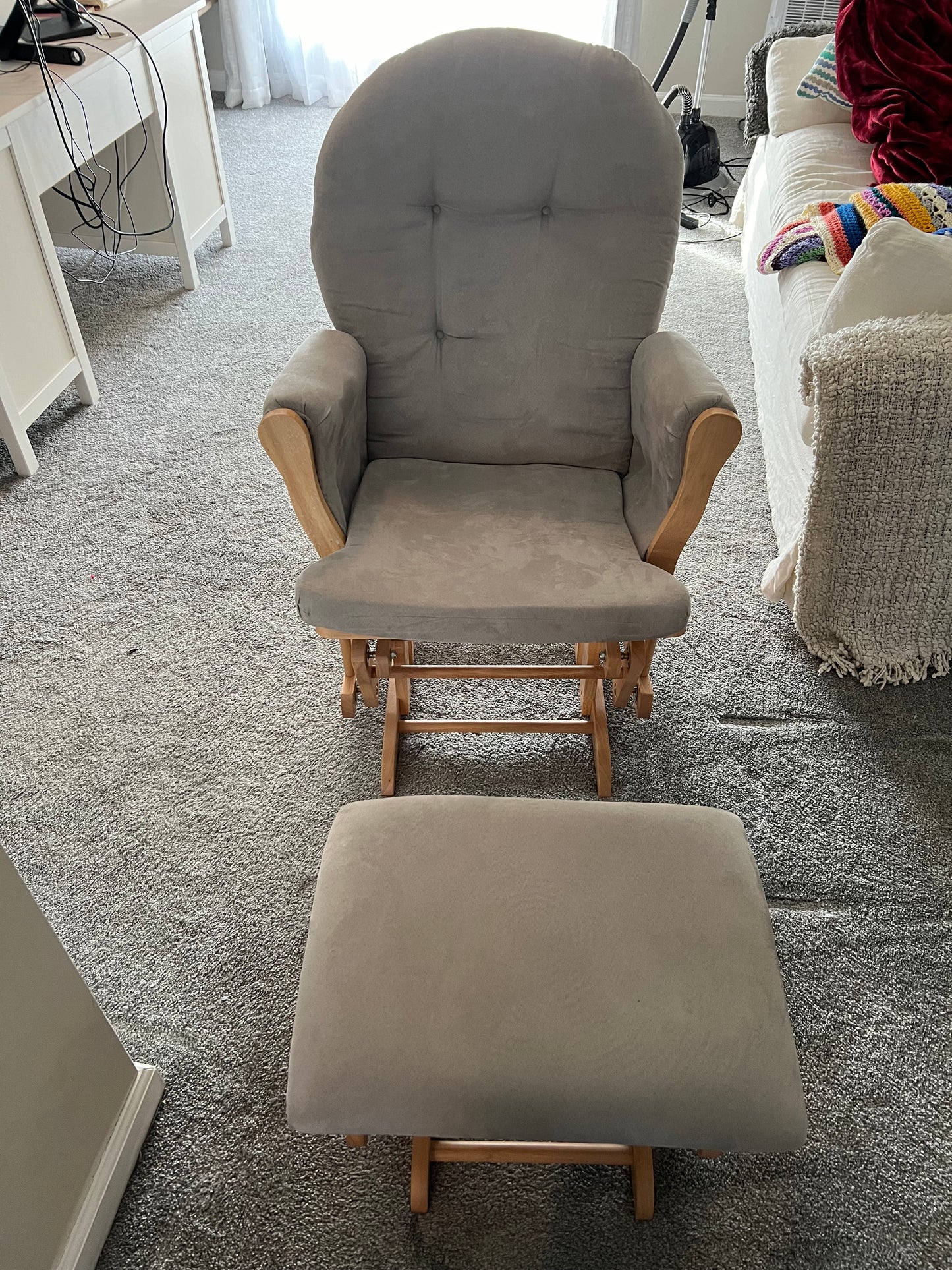 Glider with Ottoman - Wayfair (Isabelle & Max) - ***PPU ONLY (HYDE PARK)***