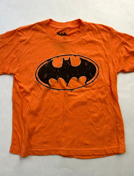 #200 Boys Youth Small orange Batman Halloween Tshirt