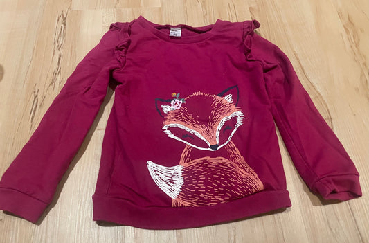 Seller 202 - Carters - fox shirt & leggings outfit - size 5