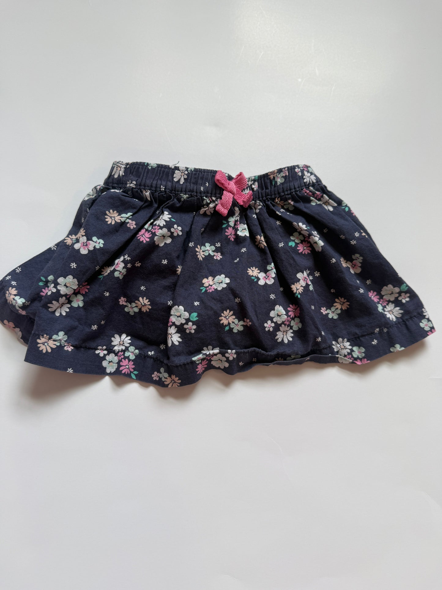 #116 Carters floral skort girls 6 months