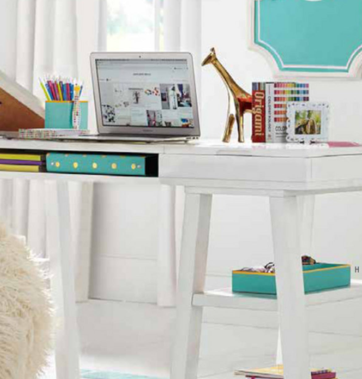 #18 Pottery Barn Teen desk set