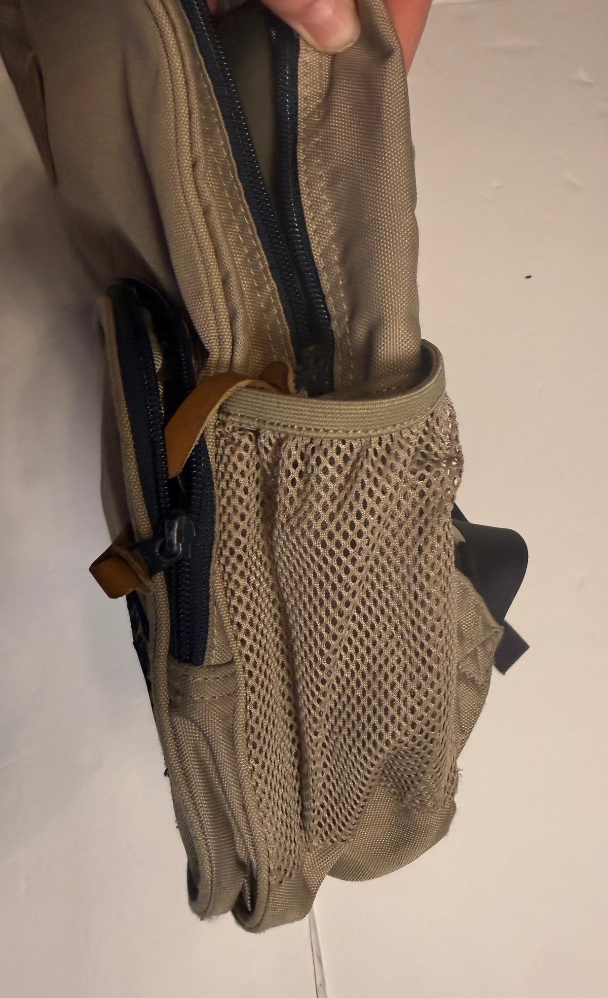 #141 Kids Khaki Backpack by United by Blue with Padded back